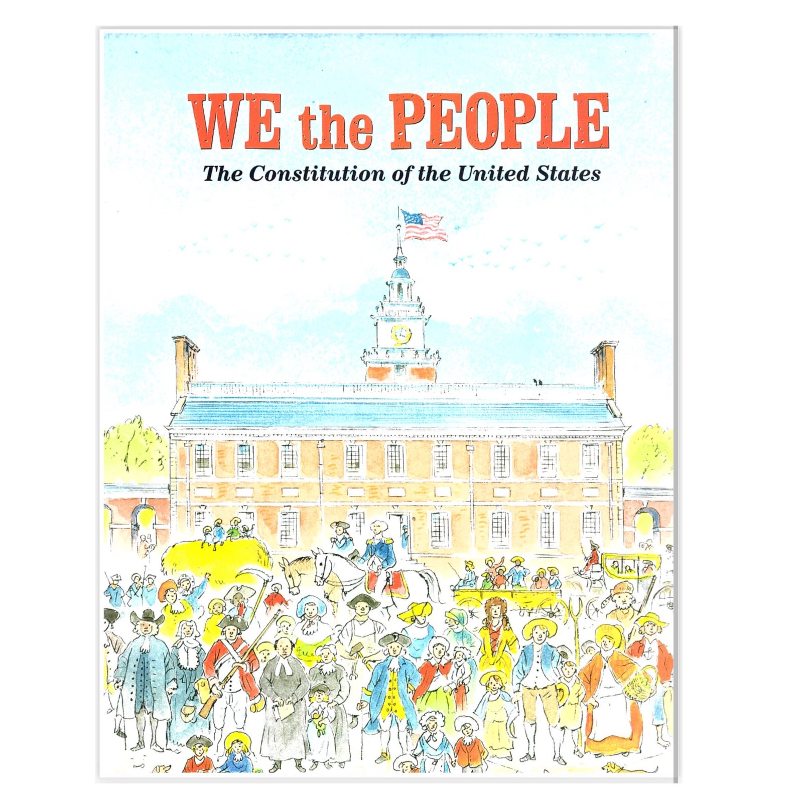 We The People US Constitution HD POSTER